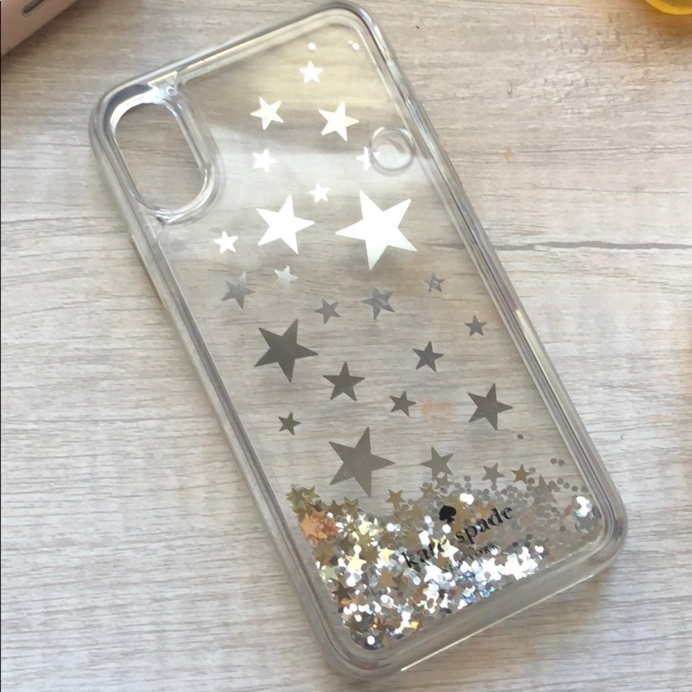 Kate spade glitter iPhone X/xs case